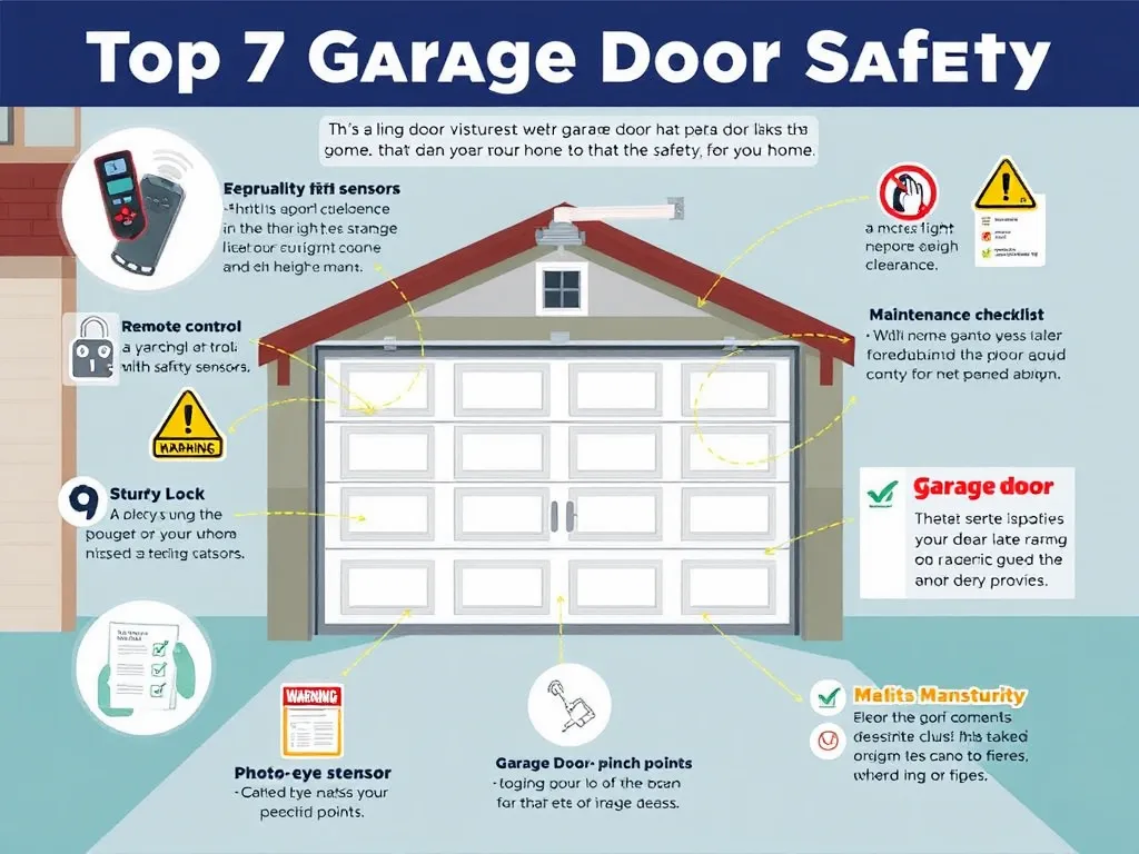 Top 7 Garage Door Safety Measures for Your Home